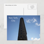 Carte Postale flatiron nyc (Devant / Derrière)