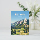 Carte Postale Flatirons Colorado (Debout devant)