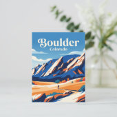 Carte Postale Flatirons USA (Debout devant)