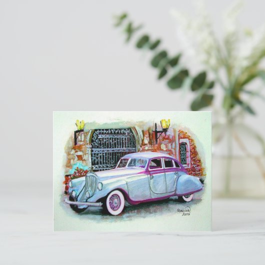 Carte Postale Flèche 1933 de Pierce (Debout devant)