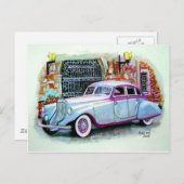 Carte Postale Flèche 1933 de Pierce (Devant / Derrière)