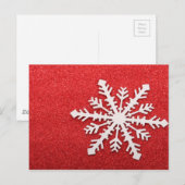 Carte Postale Flèche de neige (Devant / Derrière)