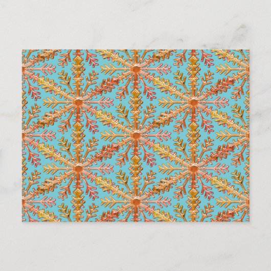 Carte Postale Flèche de neige (Devant)