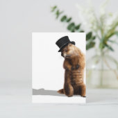 Carte Postale Flèche de sol Vue ombre (Debout devant)