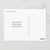 Carte Postale Flèche du tableau de bord Enregistrer la graduatio (Dos)