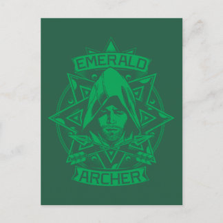 Carte Postale Flèche | Emerald Archer Graphic