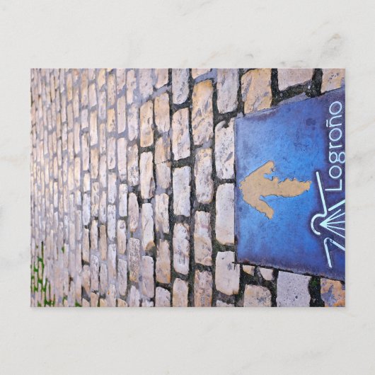 Carte Postale Flèche jaune (Devant)