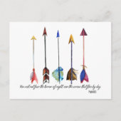 Carte Postale Flèche Psaume 91 (Devant)