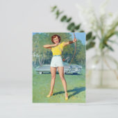 Carte Postale Flèche vers le haut (Debout devant)