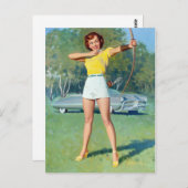 Carte Postale Flèche vers le haut (Devant / Derrière)