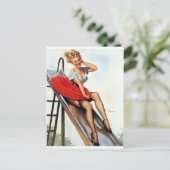 Carte Postale Flèche vers le haut (Debout devant)