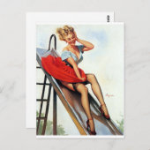 Carte Postale Flèche vers le haut (Devant / Derrière)