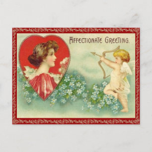 Carte postale Flèche vintage Cupid