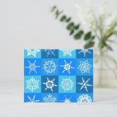 Carte Postale Flèches bleues (Debout devant)