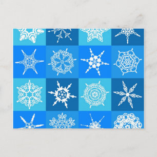 Carte Postale Flèches bleues