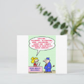 Carte Postale flèches de police d'assurance (Debout devant)