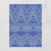 Carte Postale Flèches douces bleues (Devant)