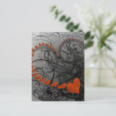 Carte Postale Flèches du coeur rouge (Debout devant)