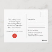 Carte Postale Flèches modernes | Salutations (Dos)