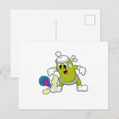 Carte Postale Fléchettes à pulvérisation de glace Fléchette (Devant / Derrière)