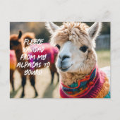 Carte Postale Fleece Navidad ! Aplaca (Devant)