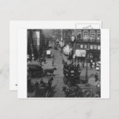 Carte Postale Fleet Street Londres 1904, Angleterre Royaume-Uni. (Devant / Derrière)