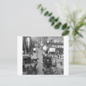 Carte Postale Fleet Street Londres Angleterre, 1901 Royaume-Uni. (Debout devant)