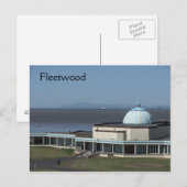 Carte Postale Fleetwood Marine Hall (Devant / Derrière)