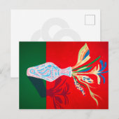 Carte Postale Fleur (Devant / Derrière)
