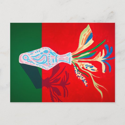 Carte Postale Fleur (Devant)