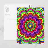 Carte Postale Fleur (Devant / Derrière)