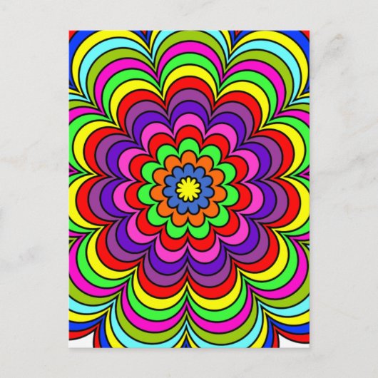 Carte Postale Fleur (Devant)