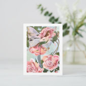 Carte Postale Fleur (Debout devant)