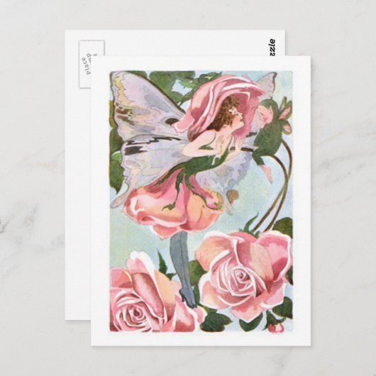 Carte Postale Fleur (Devant / Derrière)