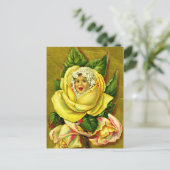 Carte Postale Fleur (Debout devant)