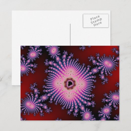 Carte Postale Fleur 11 (Devant / Derrière)