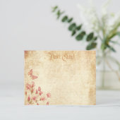 Carte postale Fleur Arbre Tulip (Debout devant)