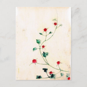 Carte Postale Fleur asiatique