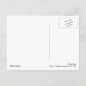 Carte Postale Fleur blanche. (noir et blanc) (Dos)