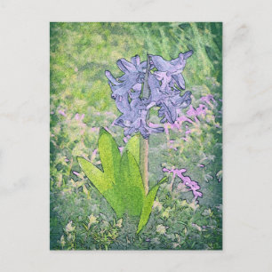 Carte Postale Fleur Bleu Bell, Spring Nature / Grande-Bretagne