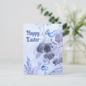 Carte Postale Fleur bleue (Debout devant)