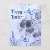 Carte Postale Fleur bleue (Devant)