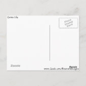 Carte Postale Fleur Canna Lily (Dos)