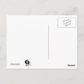 Carte Postale Fleur cerise (Dos)