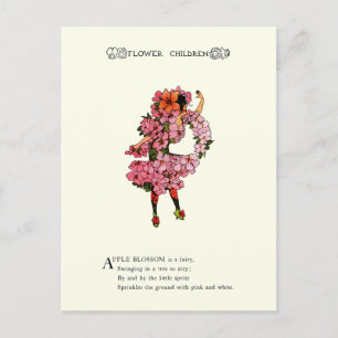 Carte Postale Fleur d'Apple