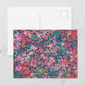 Carte Postale Fleur d'azalée vibrante (Devant / Derrière)