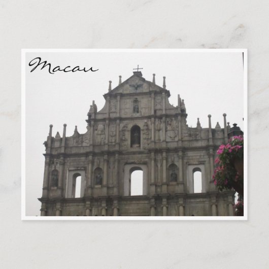 Carte Postale fleur de bâches (Devant)