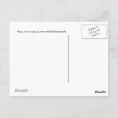 Carte Postale Fleur de cactus à torche rouge (Dos)