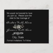 Carte postale Fleur de Cala en spirale pour Sauveg (Dos)