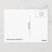 Carte postale - Fleur de Calendula (Dos)